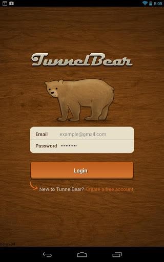 Скриншот 2 программы TunnelBear