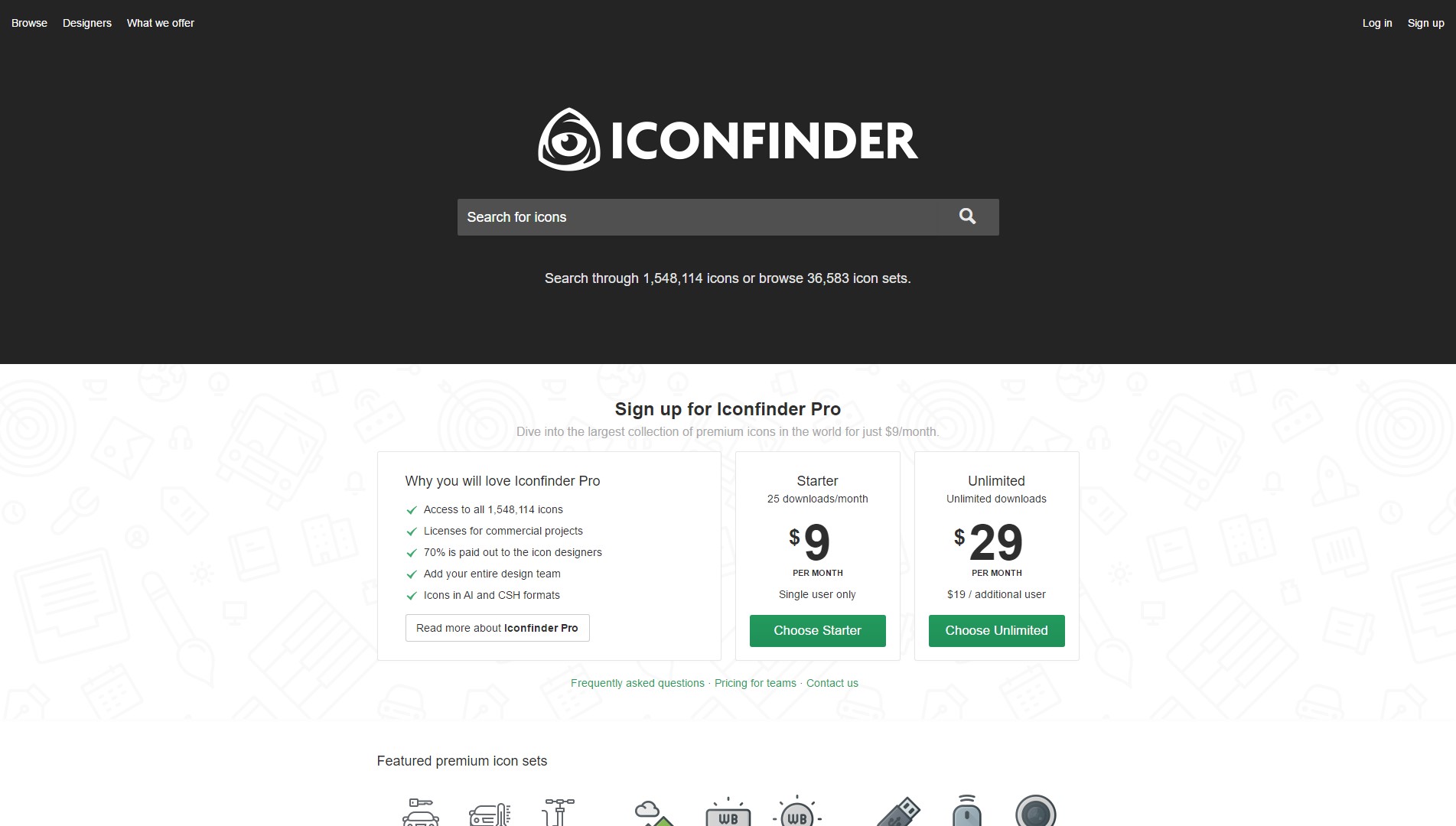 Аналоги Iconfinder - 2 похожие программы и сервисы для замены