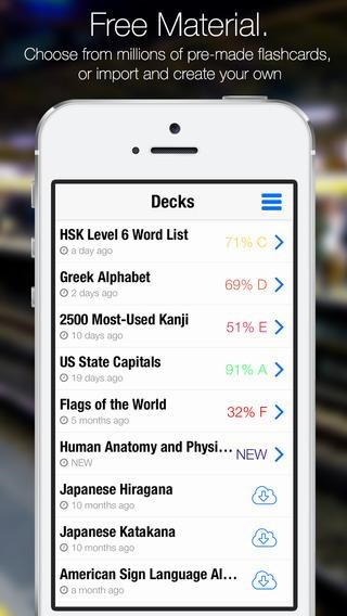 Скриншот 2 программы AnkiApp
