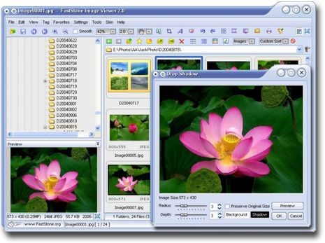 Скриншот 1 программы FastStone Image Viewer