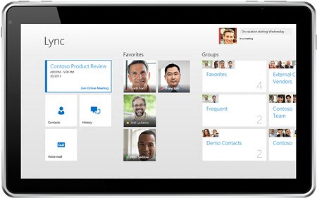 Скриншот 4 программы Microsoft Lync