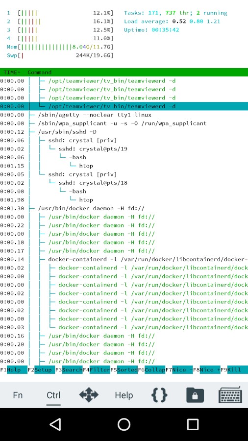 Скриншот 3 программы Termius