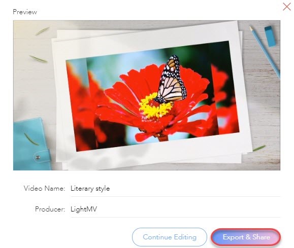 Скриншот 2 программы LightMV