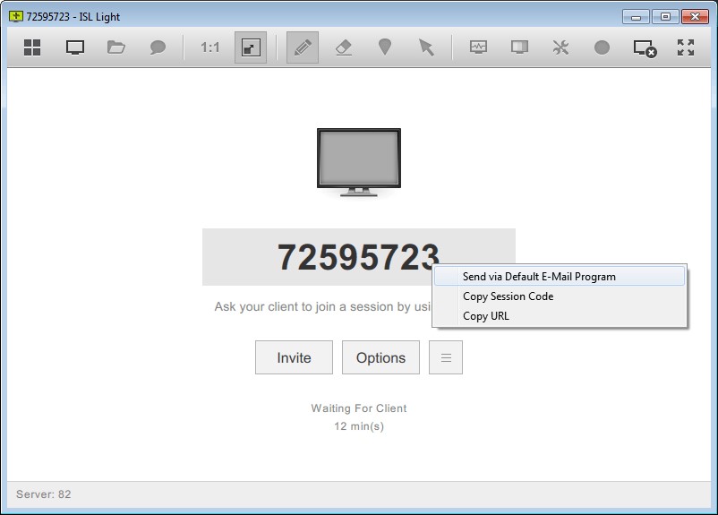 Скриншот 3 программы ISL Light