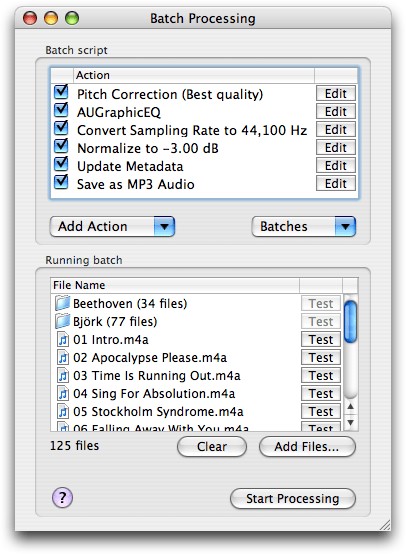Скриншот 3 программы TwistedWave