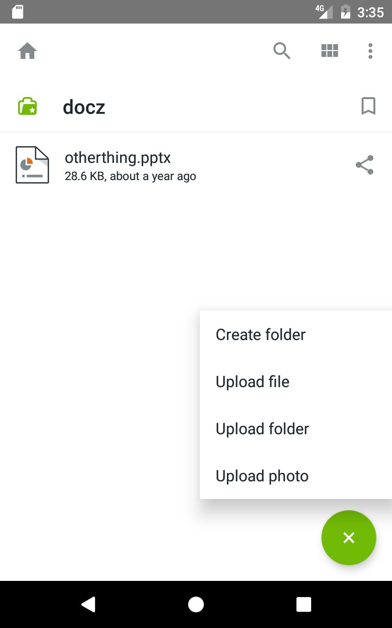 Скриншот 3 программы Koofr