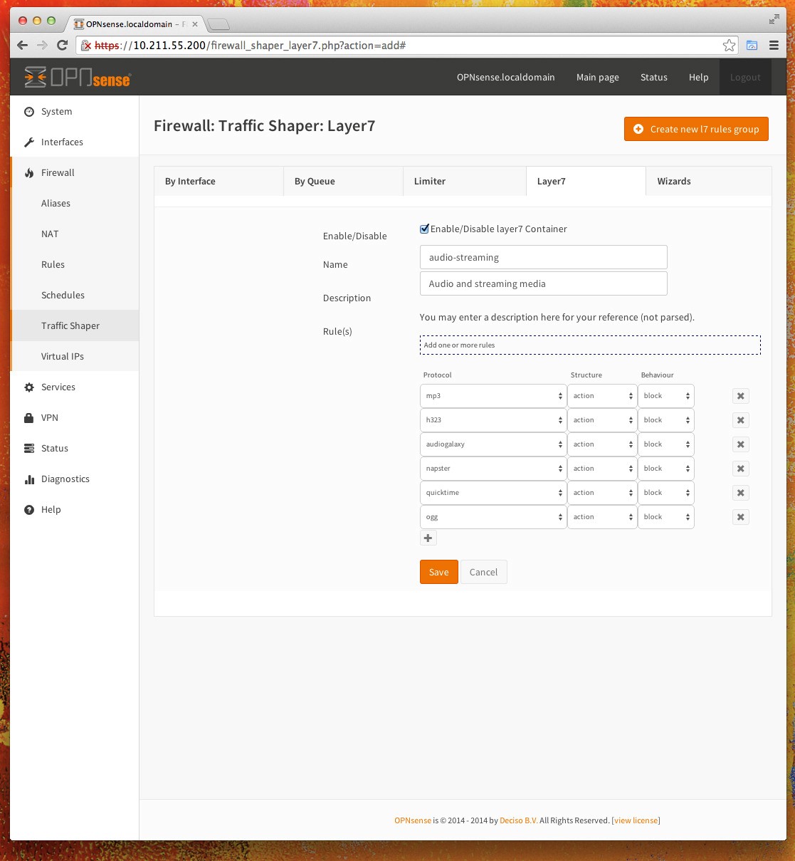 Скриншот 2 программы OPNsense