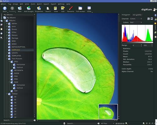 Скриншот 6 программы digiKam