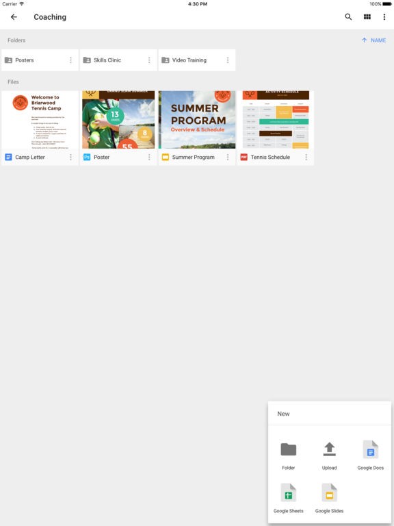 Скриншот 2 программы Google Drive