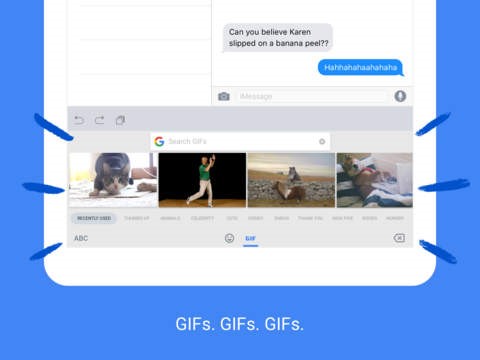 Скриншот 3 программы Gboard