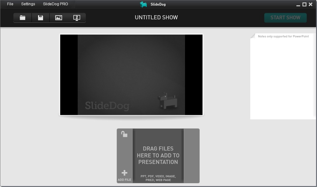 Скриншот 4 программы SlideDog