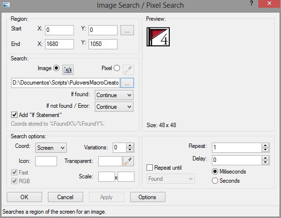 Скриншот 3 программы Pulover’s Macro Creator