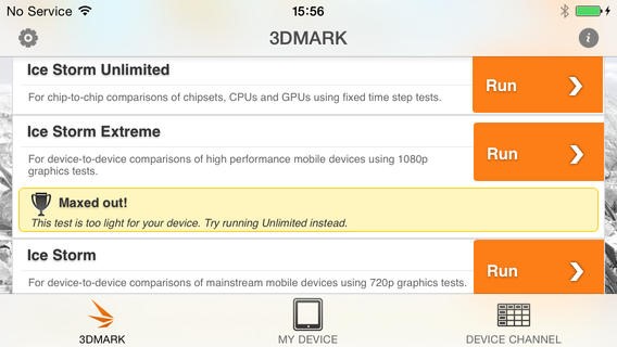 Скриншот 2 программы 3DMark