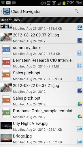 Скриншот 4 программы ZeroPC Cloud Navigator