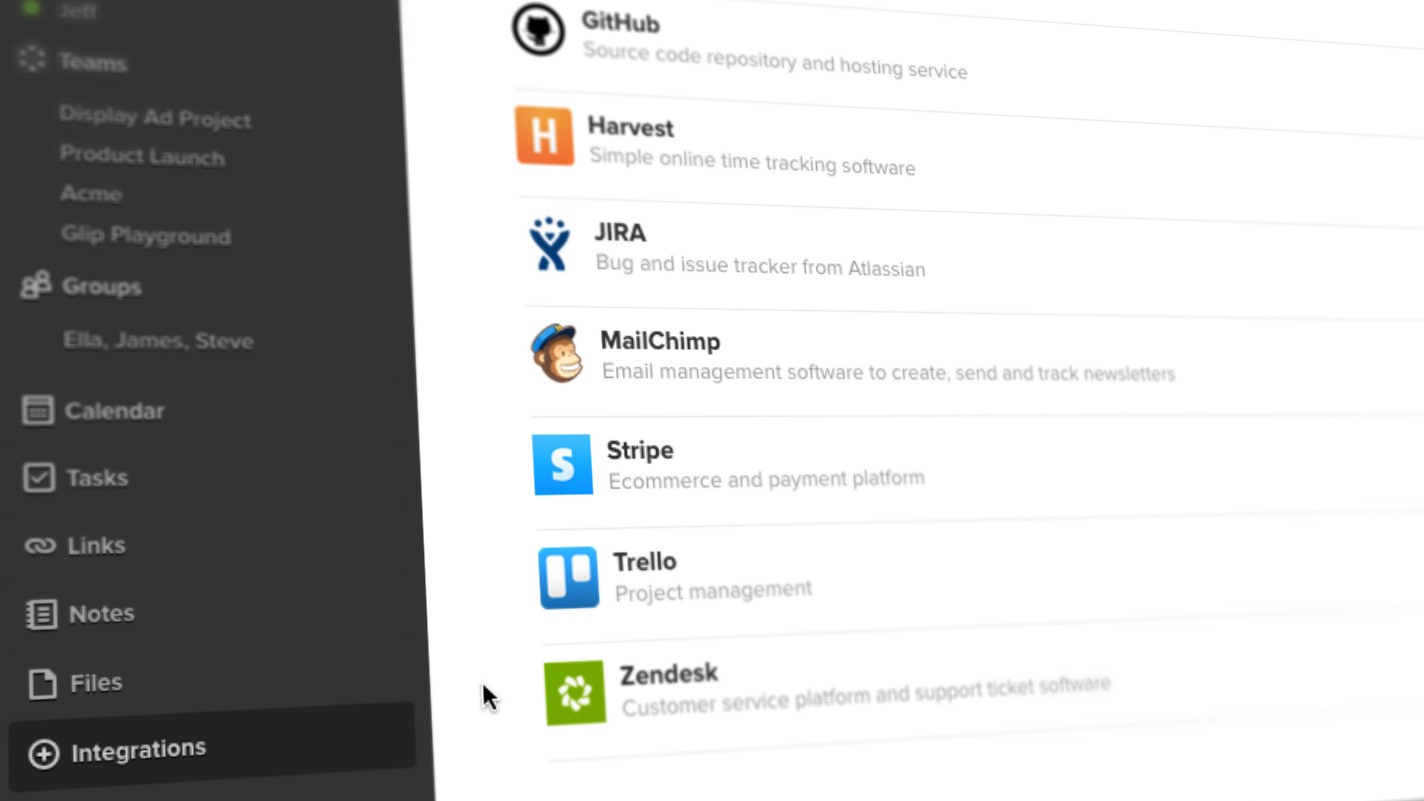 Скриншот 3 программы Glip