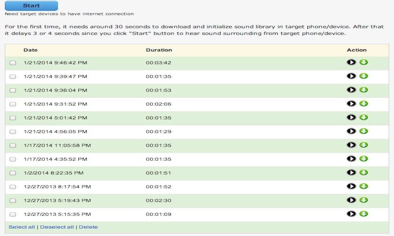 Скриншот 3 программы TheTruthSpy