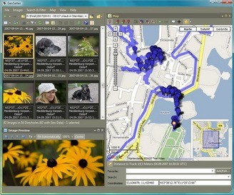 Скриншот 2 программы Geosetter