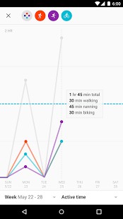 Скриншот 2 программы Google Fit