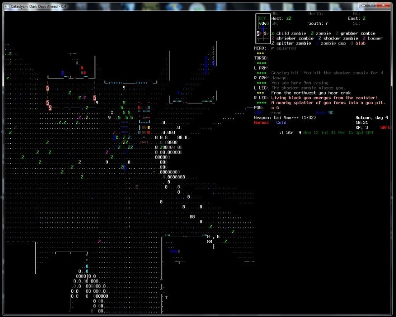 Скриншот 1 программы Cataclysm: Dark Days Ahead