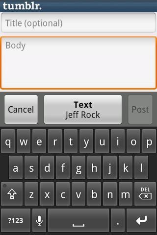 Скриншот 2 программы Tumblr