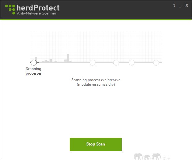 Скриншот 2 программы herdProtect