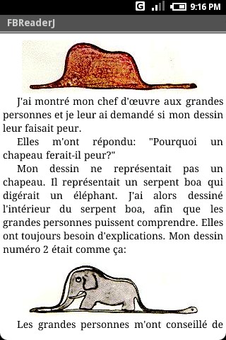 Скриншот 2 программы FBReader