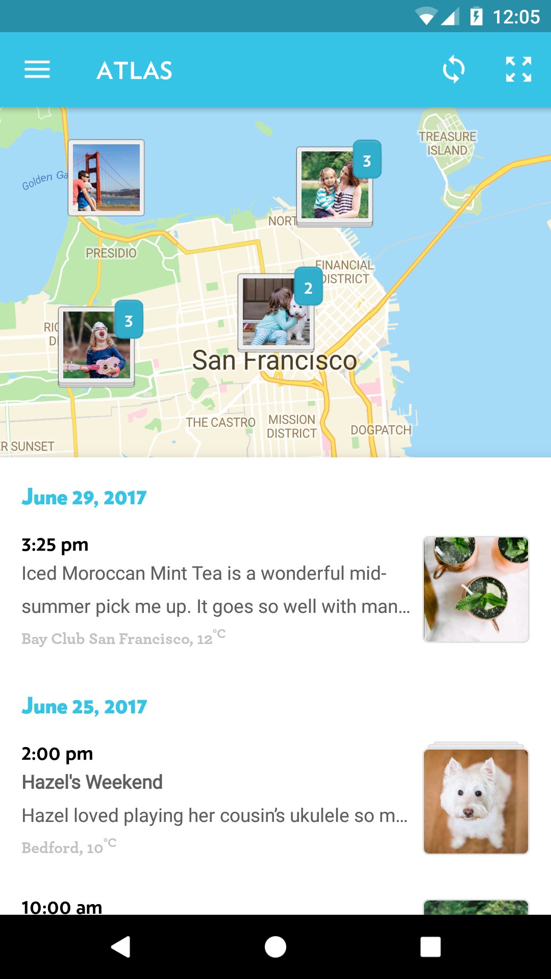 Скриншот 2 программы Journey