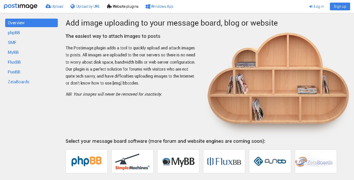 Скриншот 2 программы PostImage.org