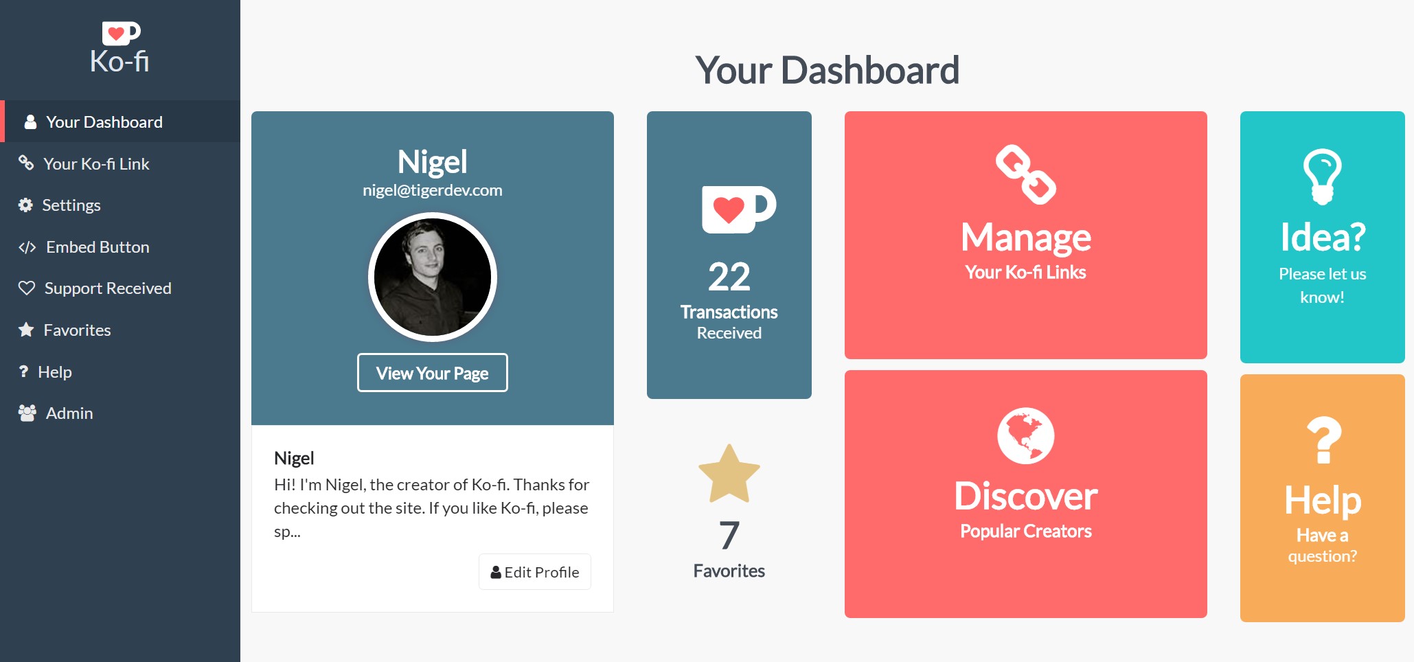 Скриншот 3 программы Ko-fi