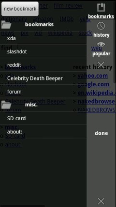 Скриншот 1 программы Naked Browser