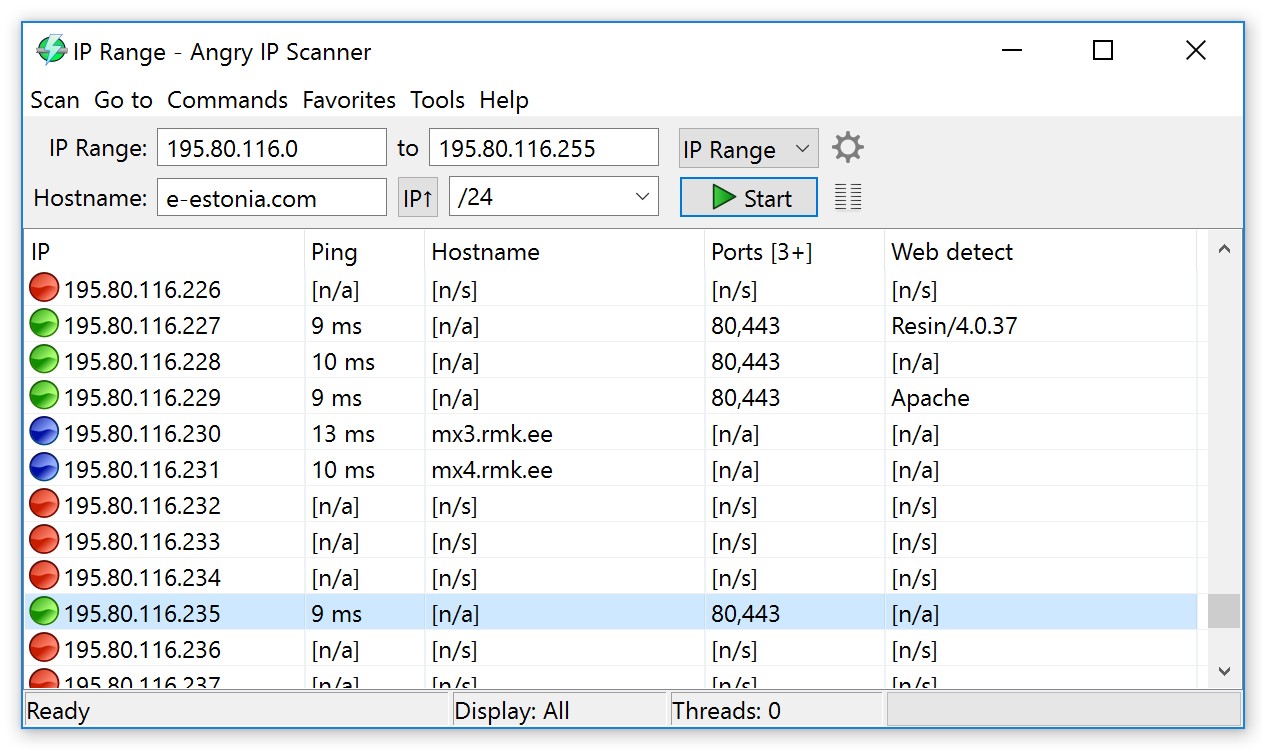 linux advanced ip scanner