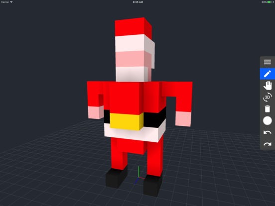 Скриншот 2 программы 3D Pixel Artist