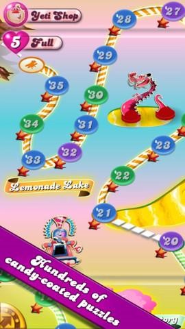 Скриншот 1 программы Candy Crush Saga