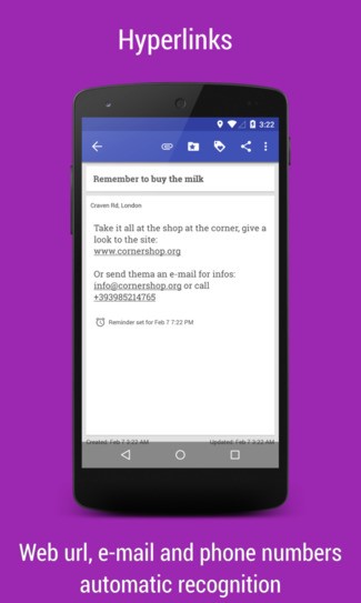Скриншот 4 программы Omni Notes