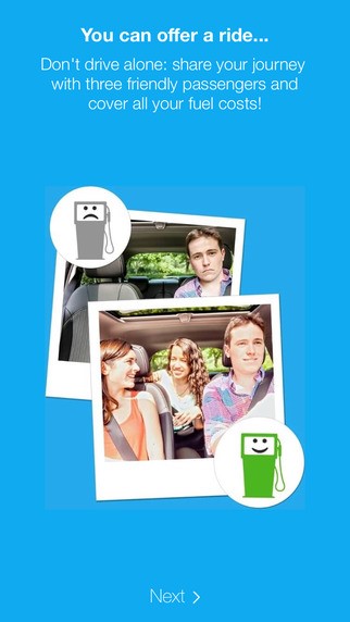 Скриншот 1 программы BlaBlaCar