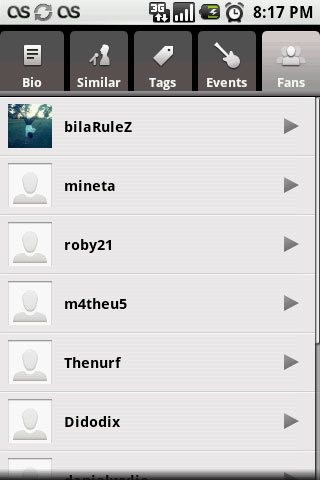 Скриншот 3 программы Last.fm