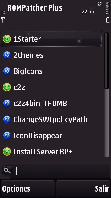 Скриншот 1 программы ROMPatcher plus