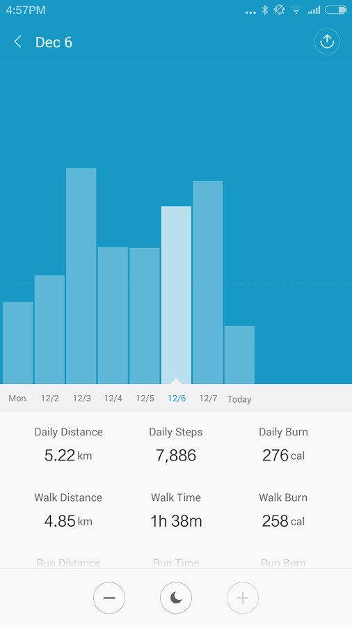Скриншот 2 программы Mi Fit