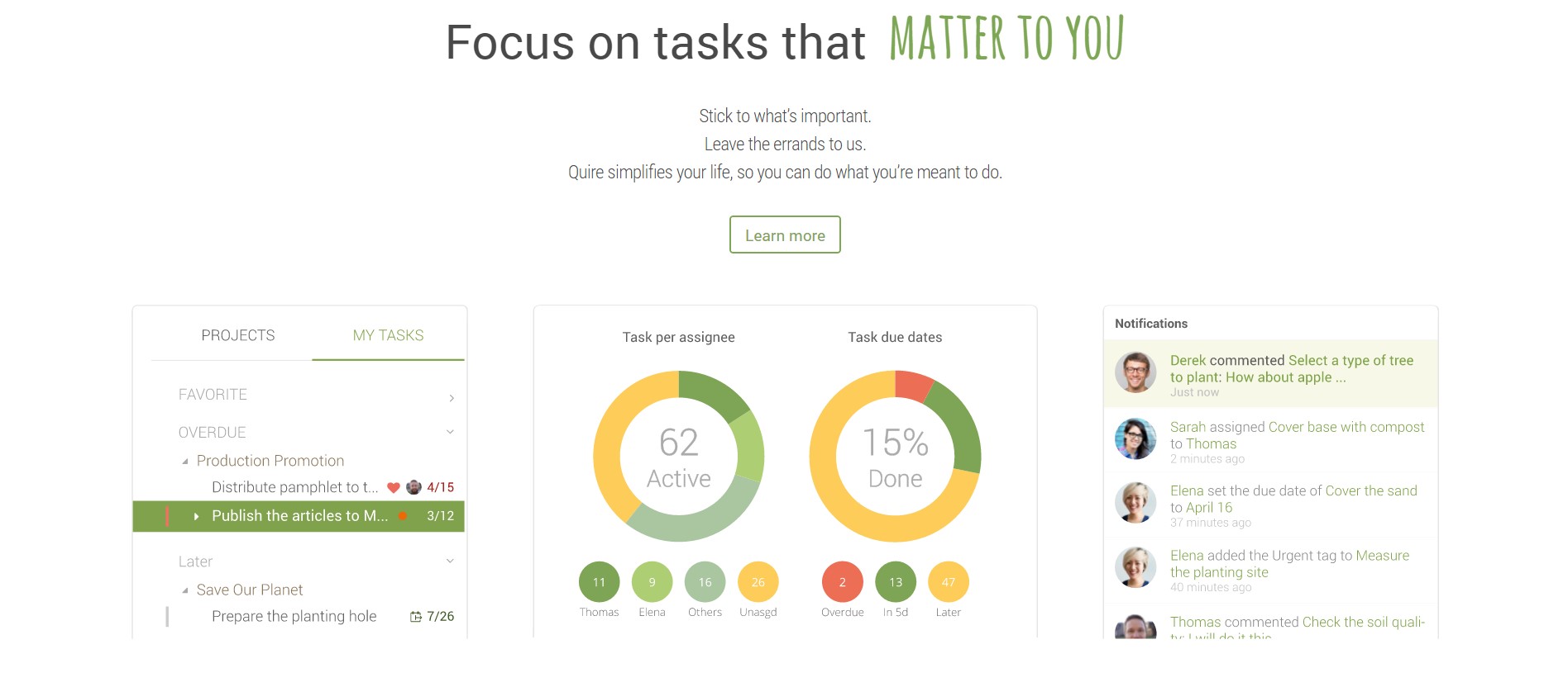 Скриншот 4 программы Quire