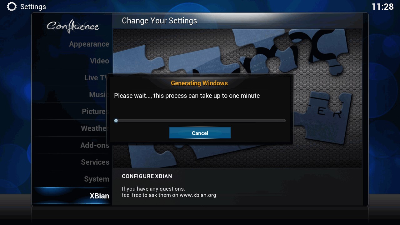 Скриншот 2 программы XBian