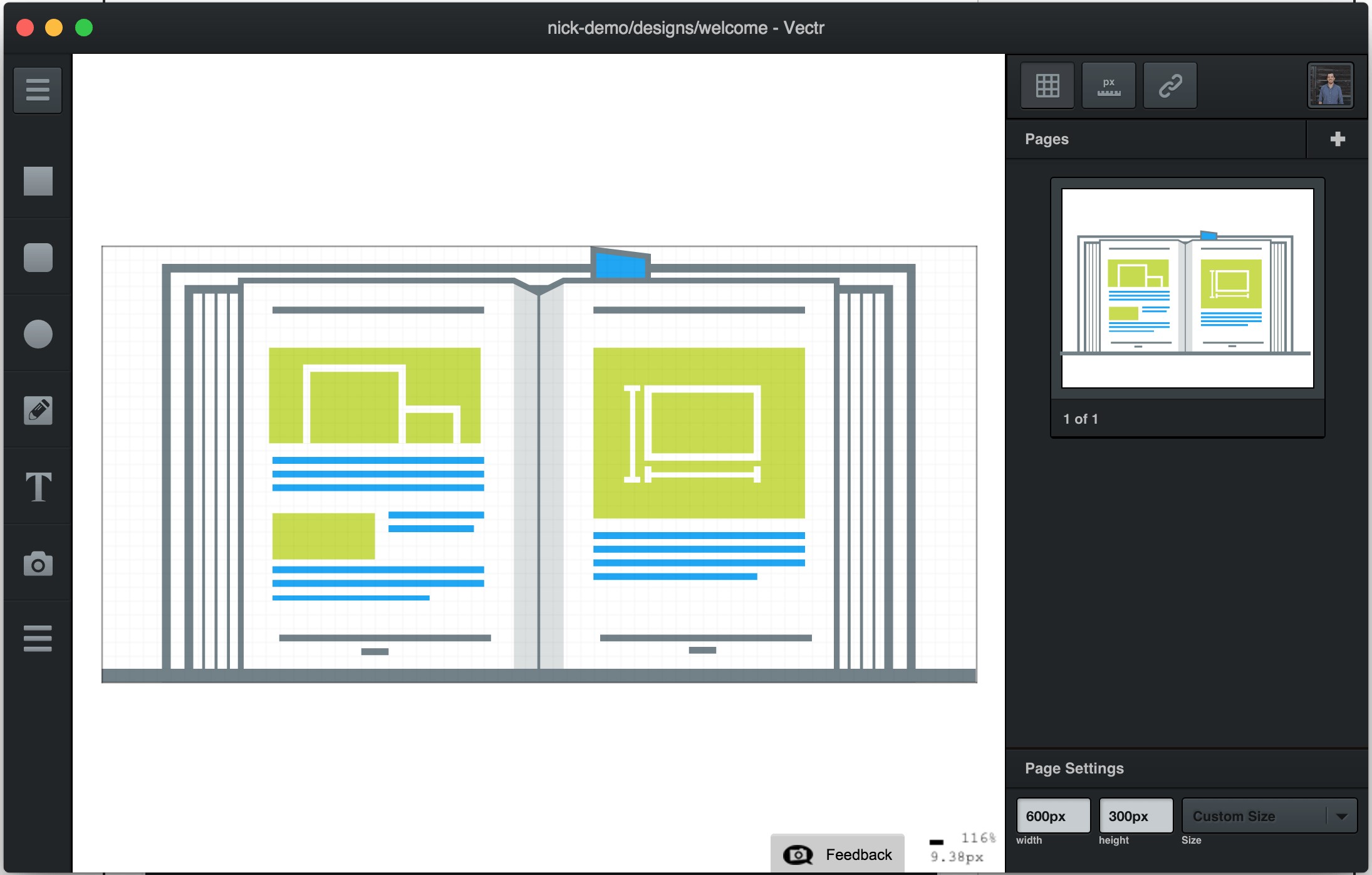Скриншот 2 программы Vectr