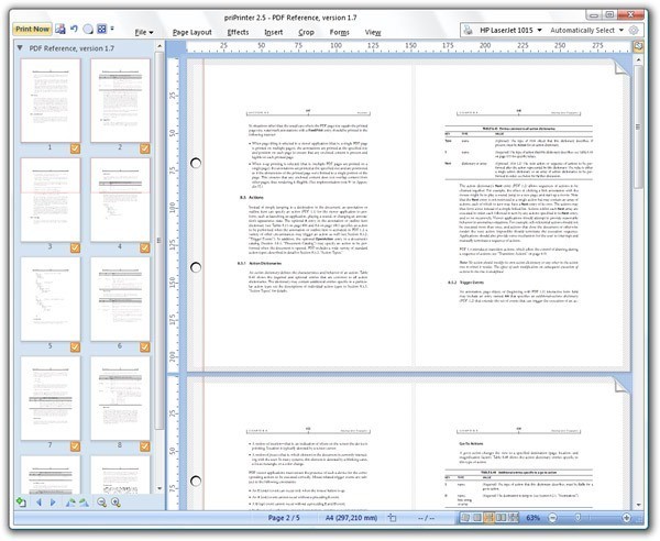 Скриншот 2 программы priPrinter
