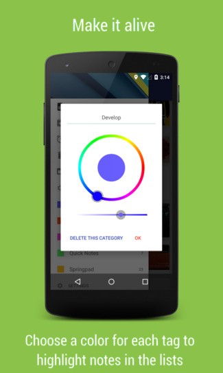 Скриншот 5 программы Omni Notes