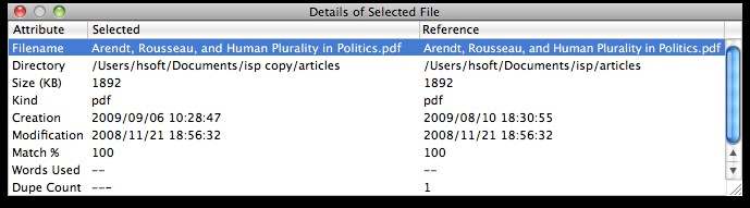 Скриншот 4 программы dupeGuru