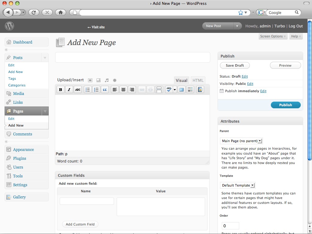 Скриншот 4 программы WordPress