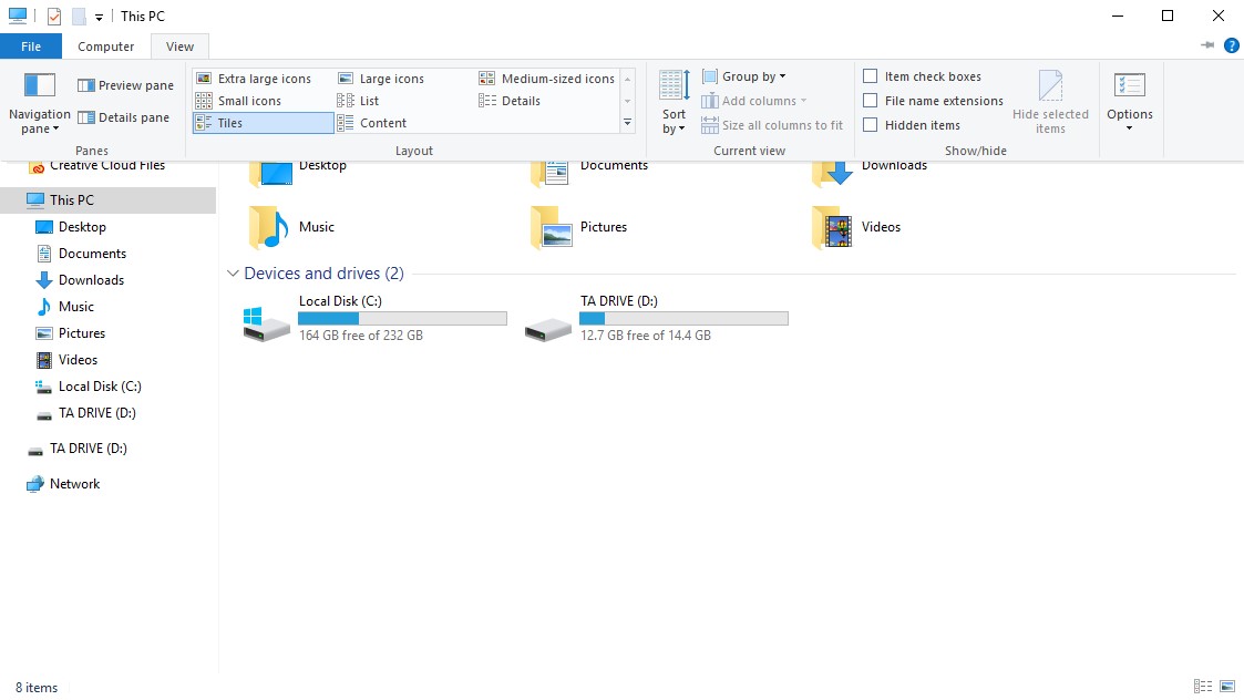 Скриншот 1 программы File Explorer