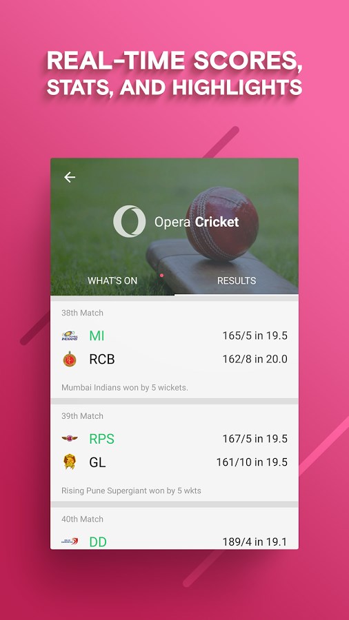 Скриншот 3 программы Opera Mini