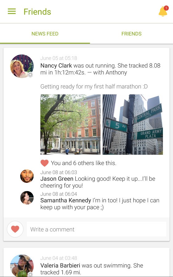 Скриншот 4 программы Endomondo