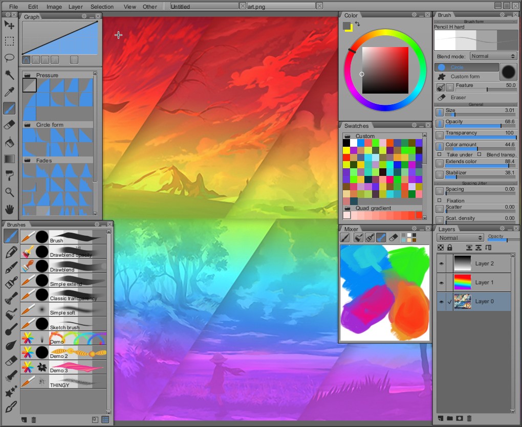 Скриншот 3 программы Paintstorm