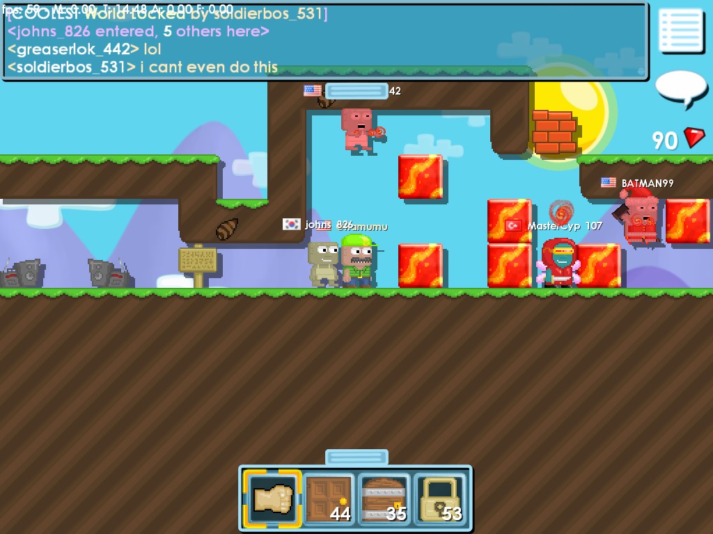 Скриншот 3 программы Growtopia